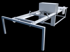 roll split machine 3D Model