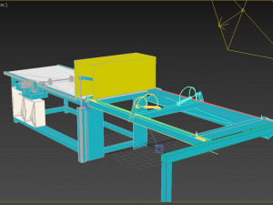roll split machine 3D Модель