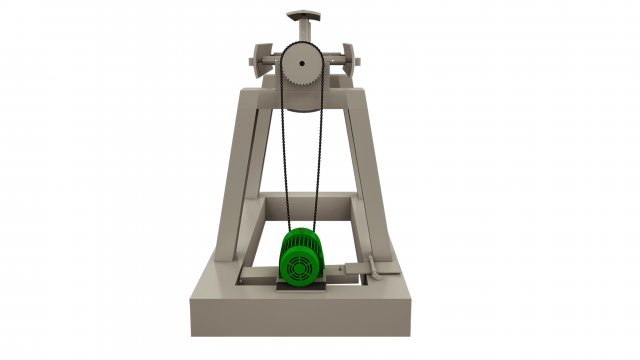 roll unwinder machine 3D Model .c4d .max .obj .3ds .fbx .stl .blend 