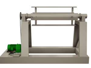 roll unwinder machine 3D Model