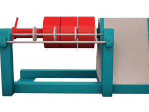 roll pickup machine 3D Model