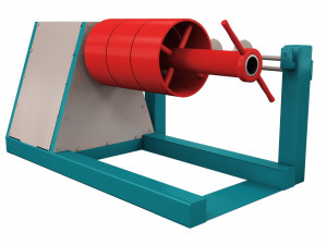 roll pickup machine 3D-Modell