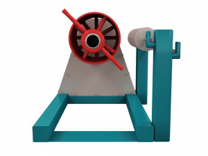 roll pickup machine 3D-Modell