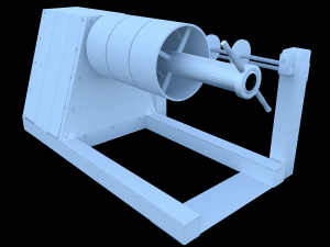 roll pickup machine 3D-Modell