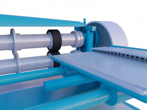 roll cutting machine 3D Model