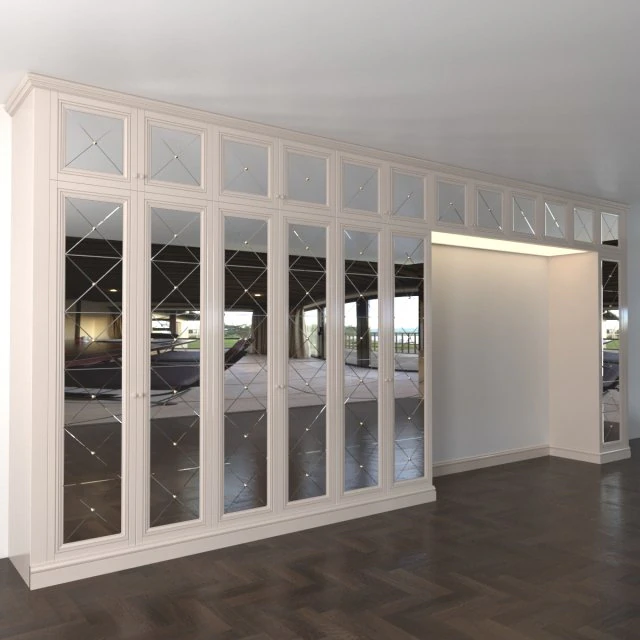 wardrobe 3D Model .c4d .max .obj .3ds .fbx .stl .blend 