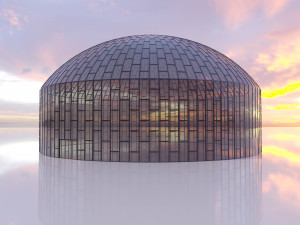dome glass 3D मॉडल