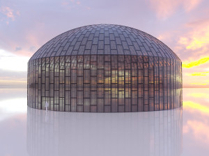 dome glass 3D मॉडल