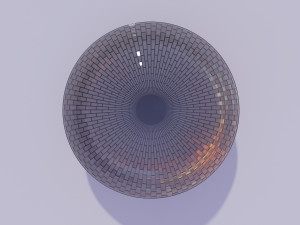 dome glass 3D मॉडल