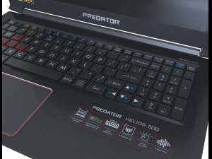 acer predator helios 300 3D Model