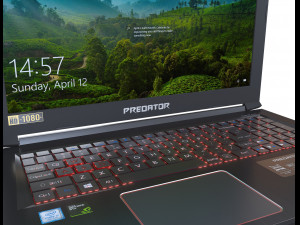 acer predator helios 300 3D Model