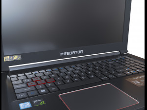 acer predator helios 300 3D Model