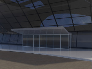 baku congress hall Model 3D
