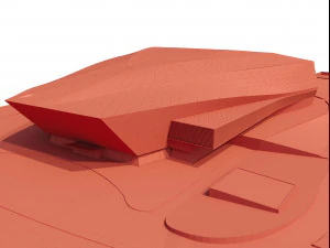 baku congress hall 3D Model