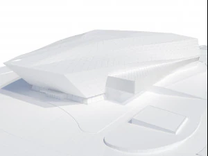 baku congress hall 3D Model