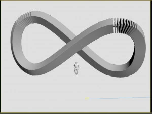 infiniti stand 3D Model