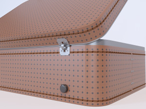 vintage suitcase 3D Model