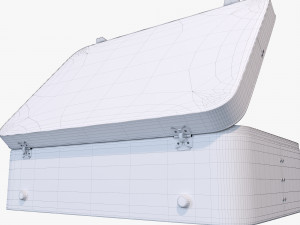 vintage suitcase 3Dモデル