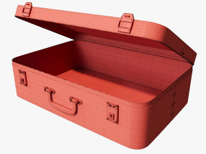 vintage suitcase 3Dモデル
