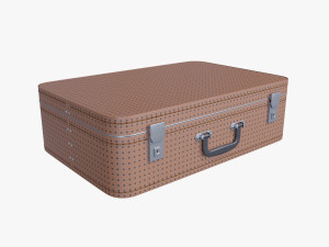 vintage suitcase 3Dモデル