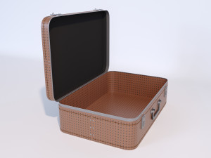 vintage suitcase 3Dモデル