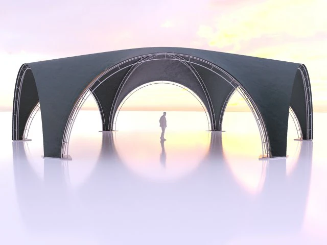 tent 3D Model .c4d .max .obj .3ds .fbx .stl .blend 