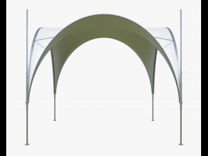 event tent square 3D Model