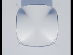 event tent square Modelo 3D