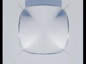 event tent square 3D Model