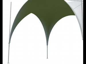 event tent square 3D Model