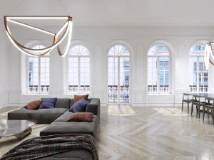 white interior 3D Model