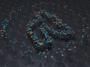 palitos para decora&ccedil;&atilde;o de rua Modelo 3D