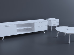 furniture set Modelo 3D