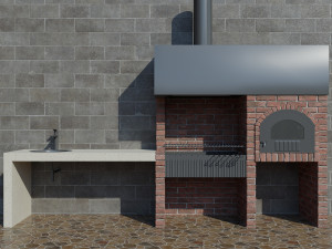 barbecue 3D Model