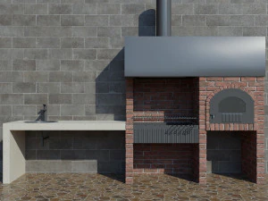 बारबेक्यू 3D मॉडल