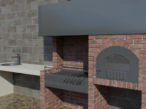 बारबेक्यू 3D मॉडल