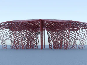 parametric stand park 3D Model