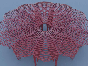 parametric stand park 3D Model