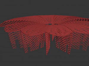 parametric stand park 3D Model
