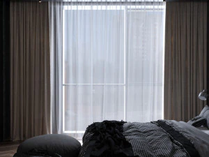 young dark bedroom 3D Model