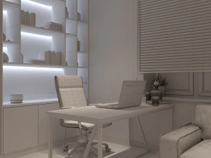 workplace room 3D Model