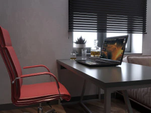 workplace room 3D Model