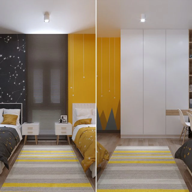 children room 3D Model .c4d .max .obj .3ds .fbx .stl .blend 