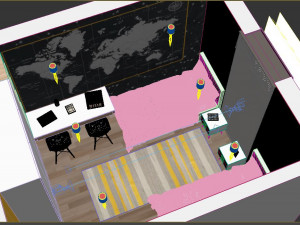 children room 3D Модель