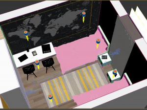 children room 3D Model