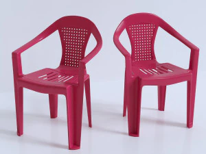 plastic chair 3D Model