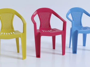 plastic chair 3D Model