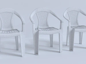 plastic chair 3D Model