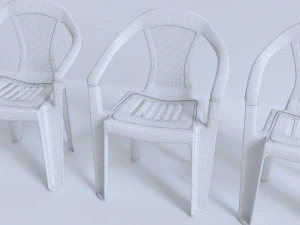 plastic chair 3D Model
