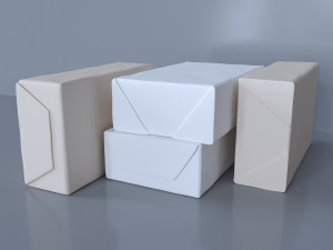 butter pack 3D 모델